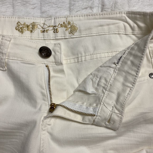 [Desigual] Cream Exotic Jeans - Picture 10 of 11